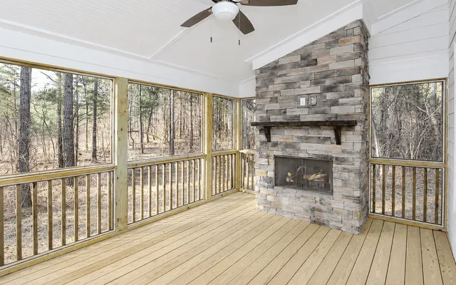 Designing an Outdoor Fireplace for Your Screened or Covered Porch
