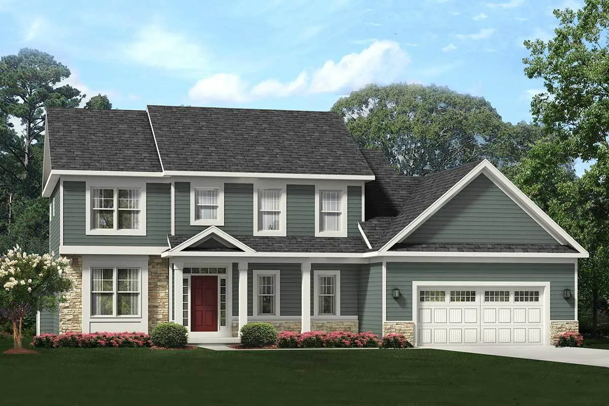 Brevard exterior rendering