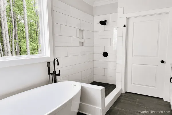 Primary Bath — Chatham Farmhouse