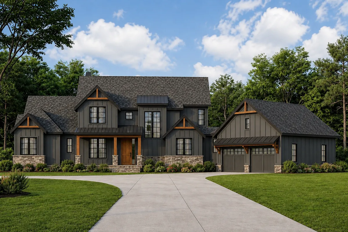 Hemlock Trace exterior rendering