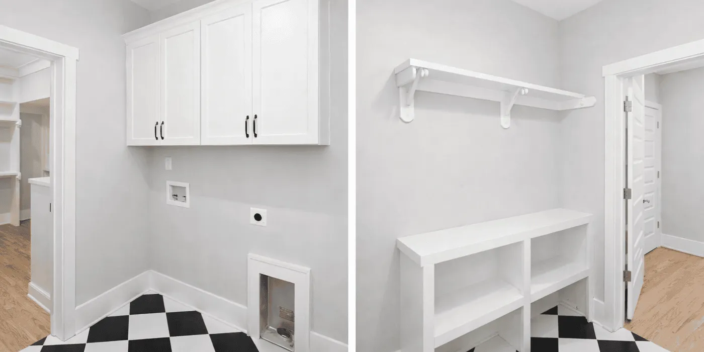 Universal design. Aging in place. Accessible: Laundry room checklist for your new construction home