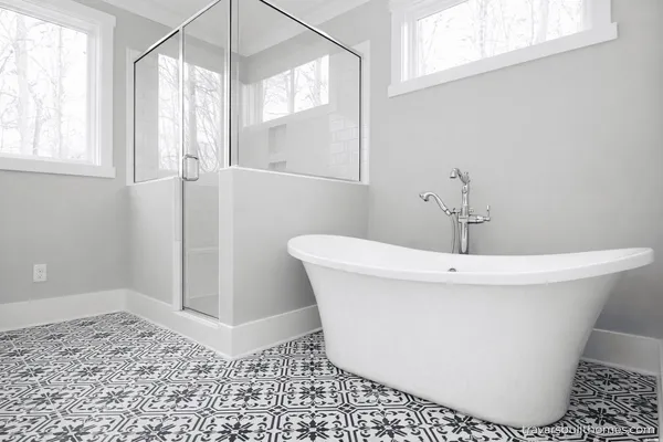 Primary Bath — Saddlebrook Farmhouse