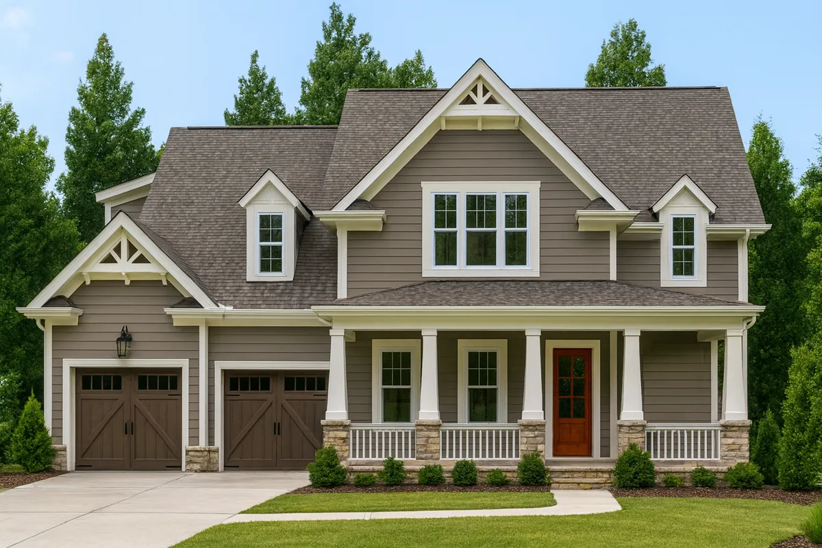 Sandhurst exterior rendering