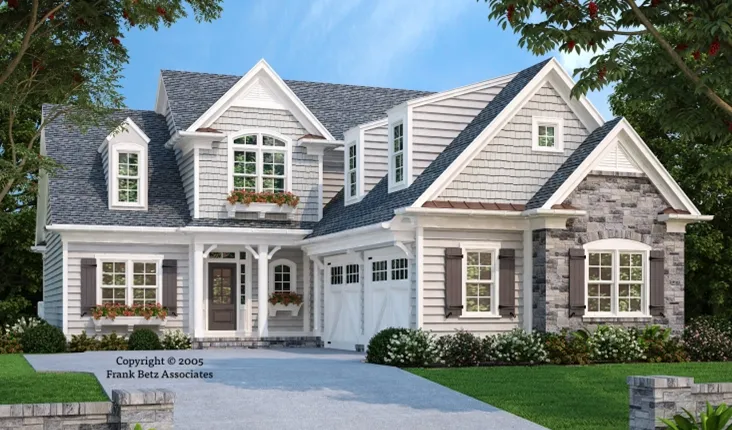 Stoneleigh Cottage exterior rendering