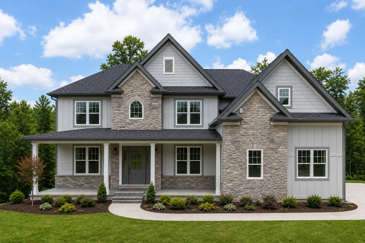 Stonington exterior rendering
