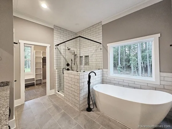 Primary Bath — Bluestone