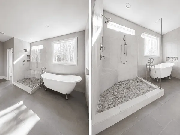 Primary Bath — Southern Farmhouse