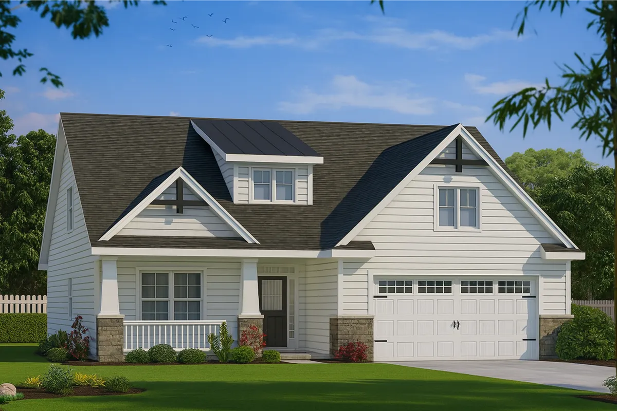 Twin Oaks exterior rendering