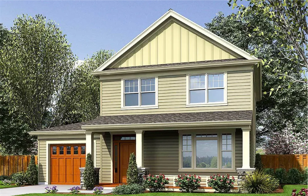 Wallingford exterior rendering