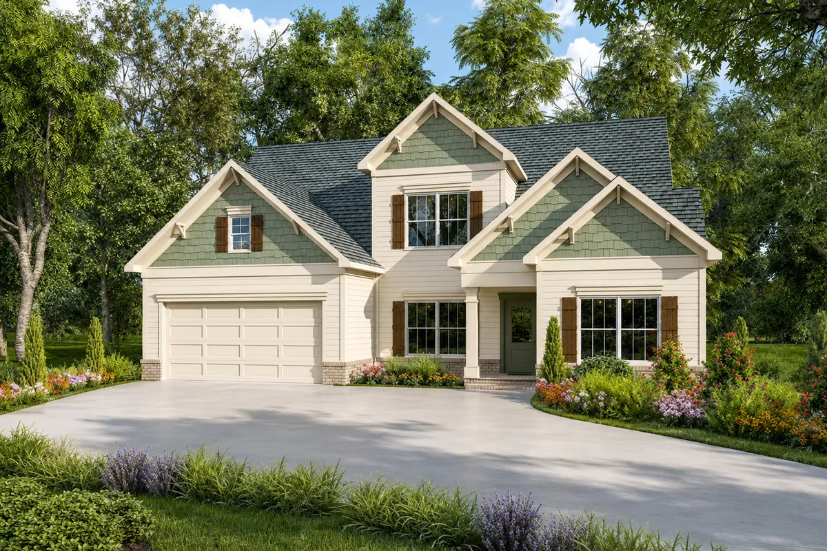 Weaverville exterior rendering