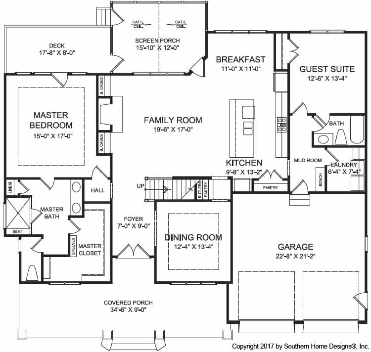Modern Farmhouse Floor Plan | Pittsboro New Home Builder