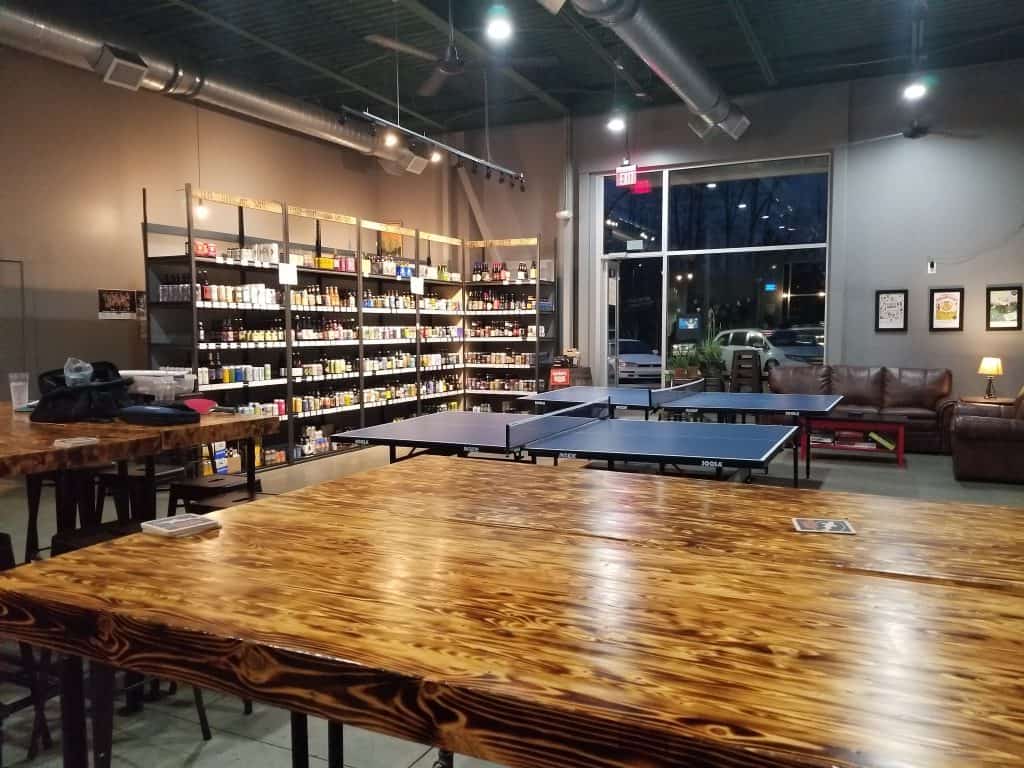 House of hops tables