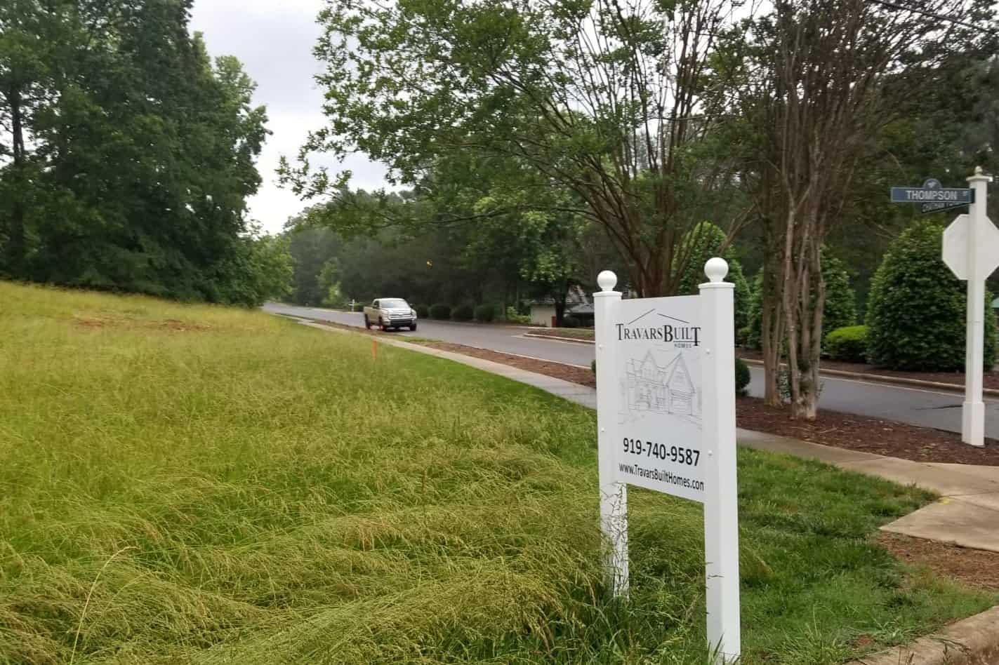 Thompson lot sign