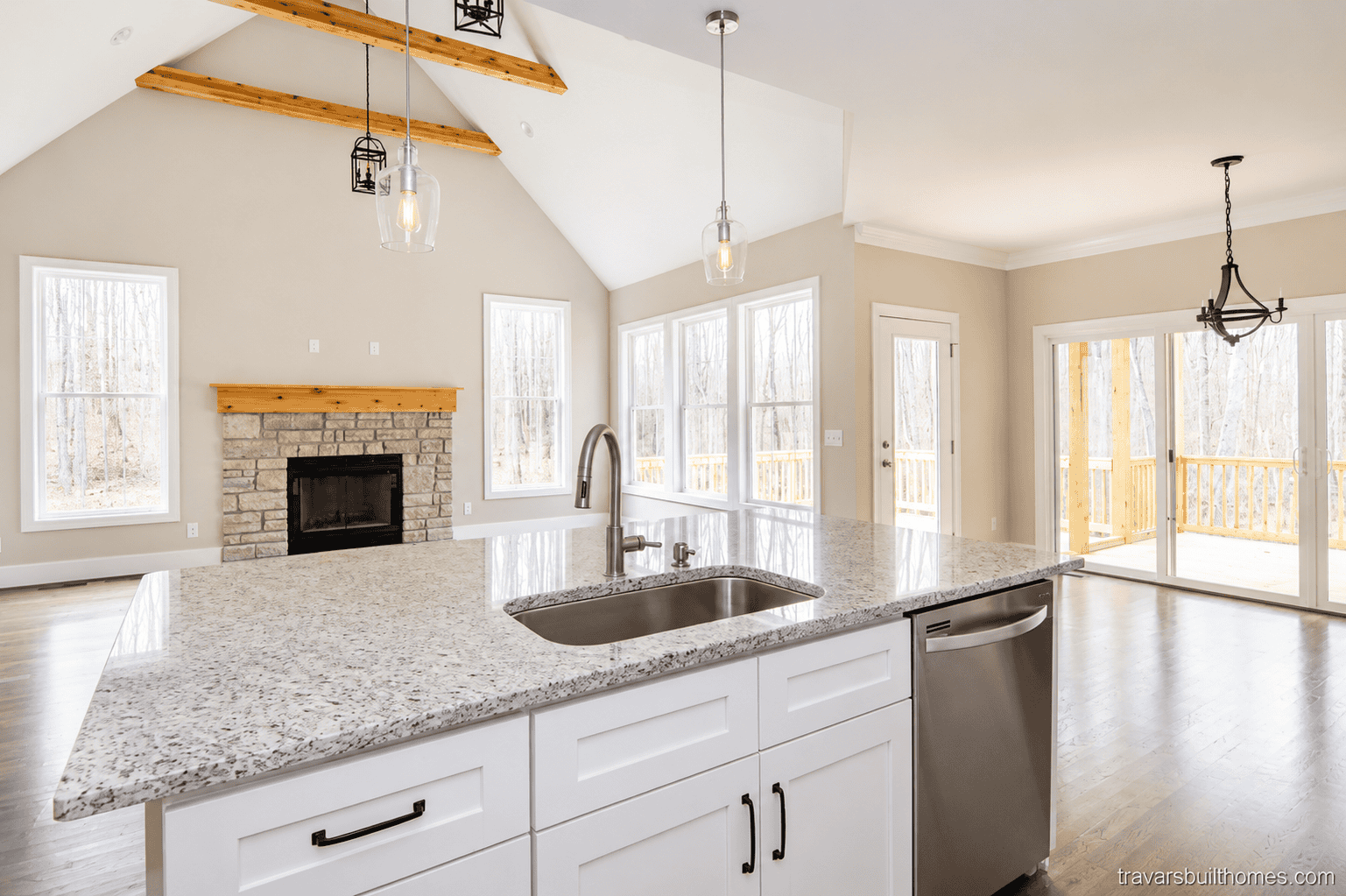 Great Room & Kitchen — Abbie