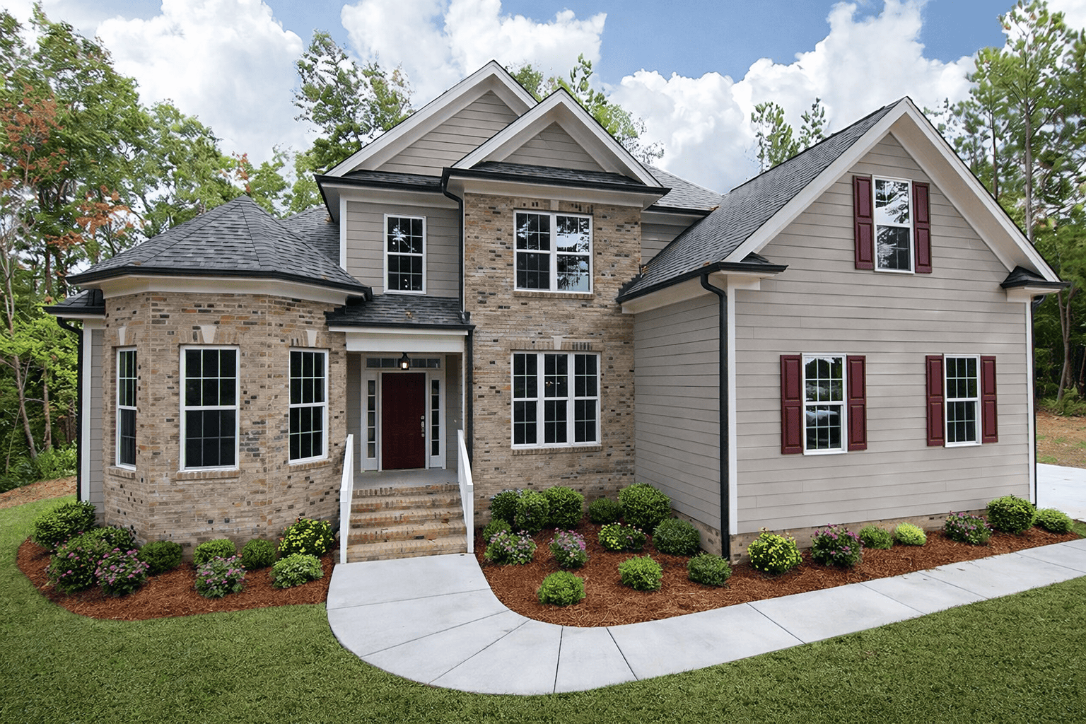 New home architectural styles in North Carolina