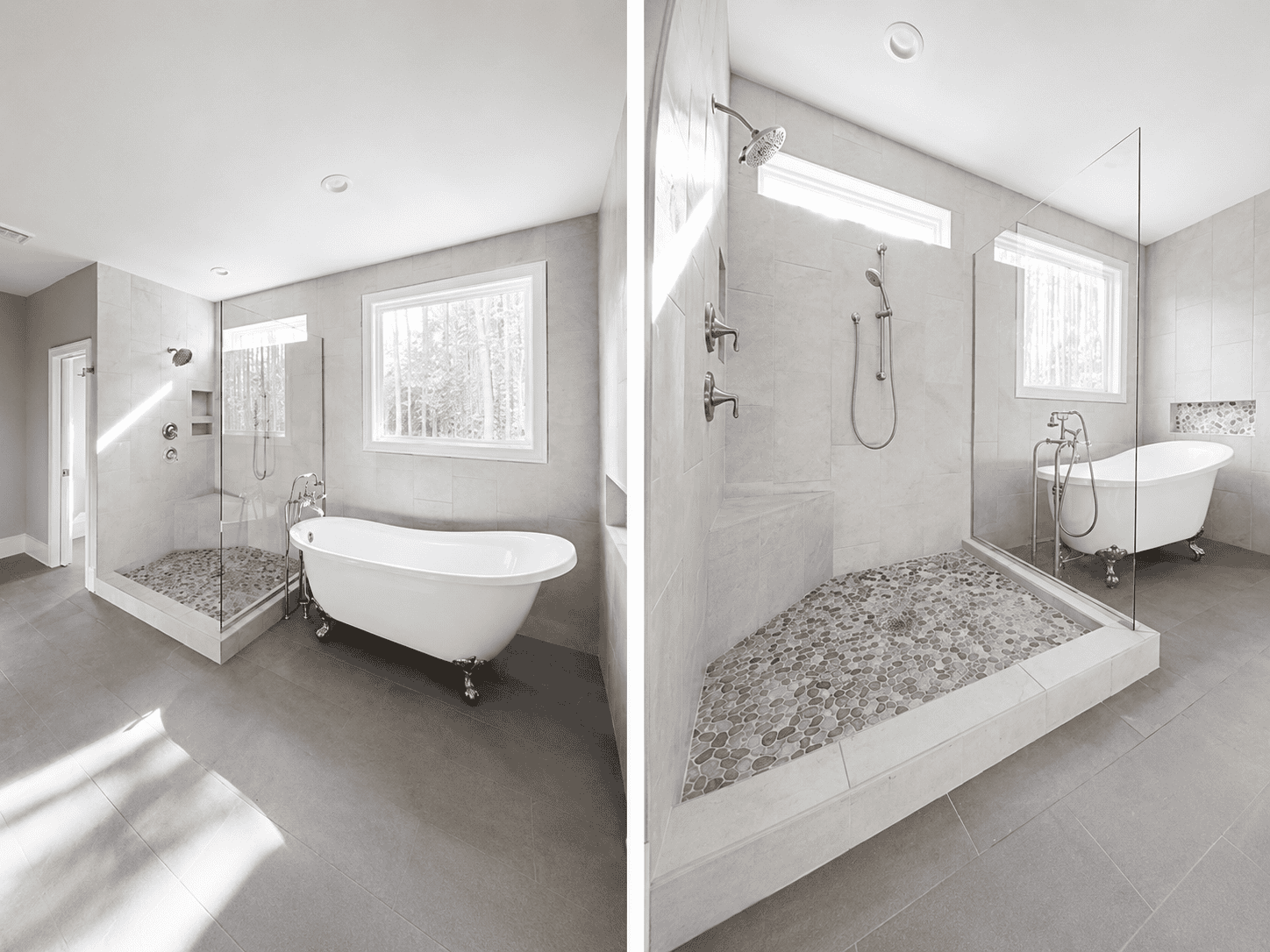 Southern Farmhouse master bath