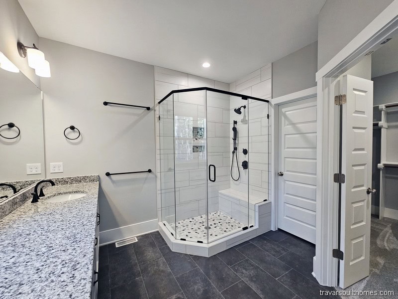 Primary Bath — Holton Manor