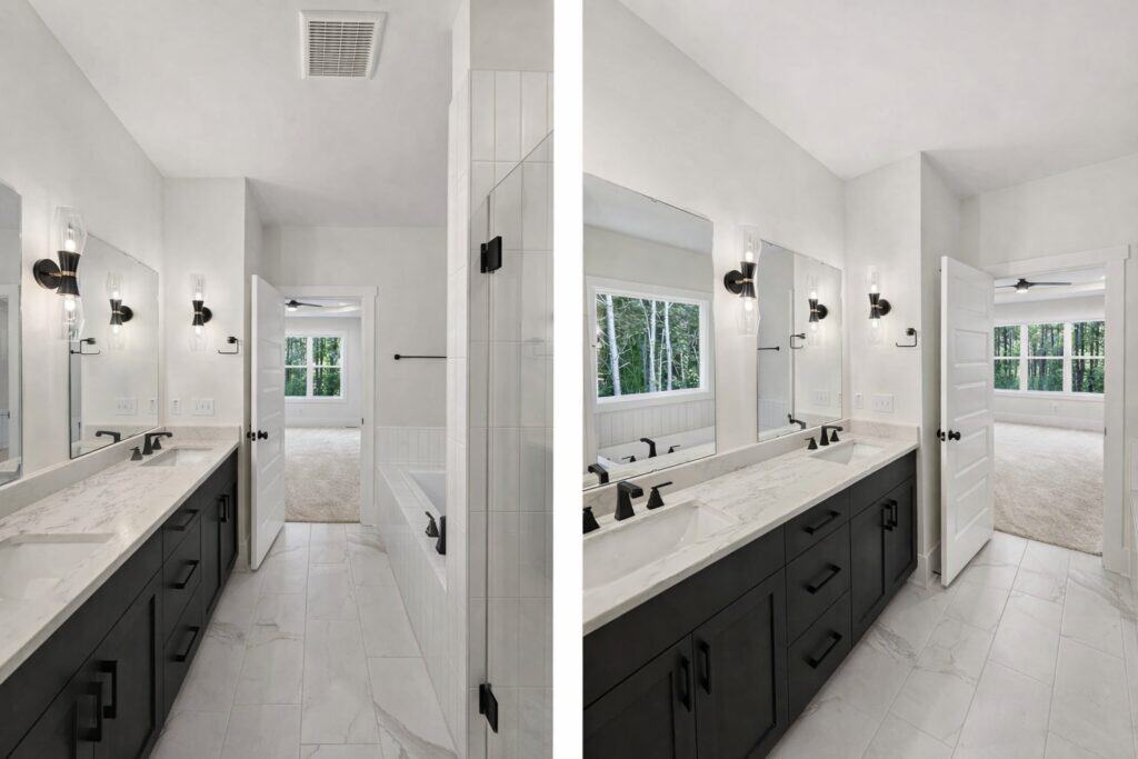 Primary Bath — Fox Riverstone