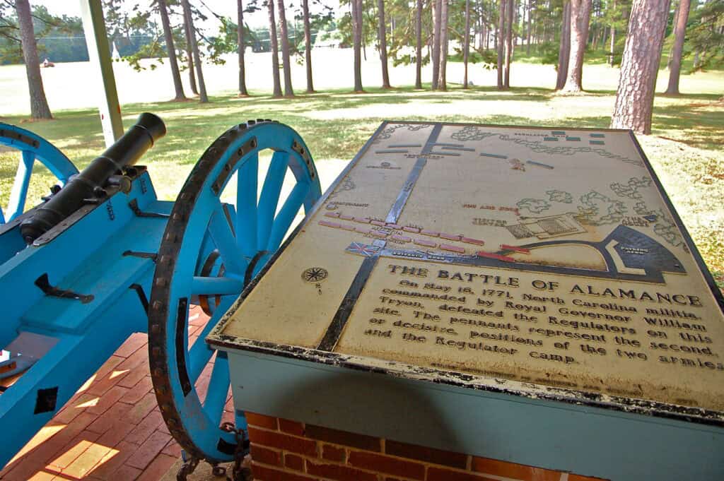 Alamnace battleground cannon