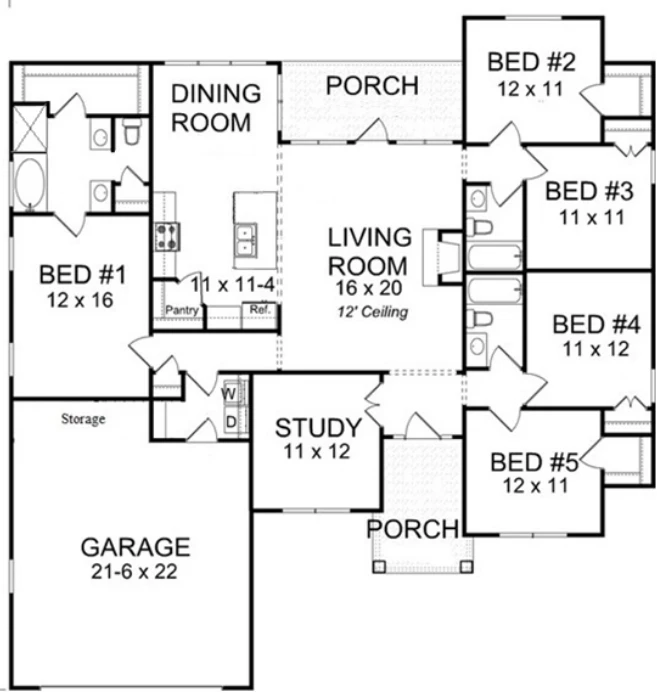 Blythewood floor plan