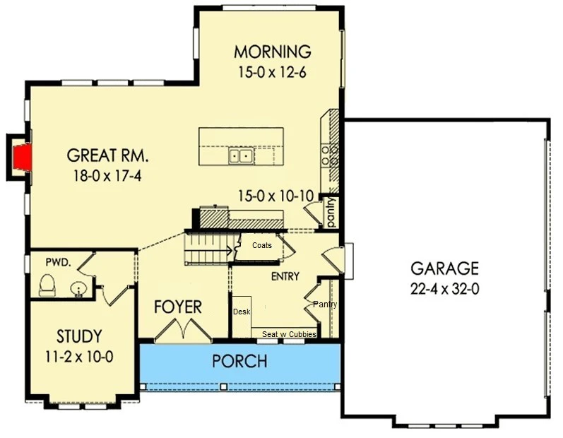 Bradley Park floor plan