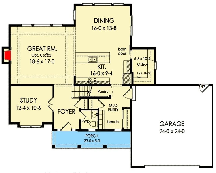 Brevard floor plan