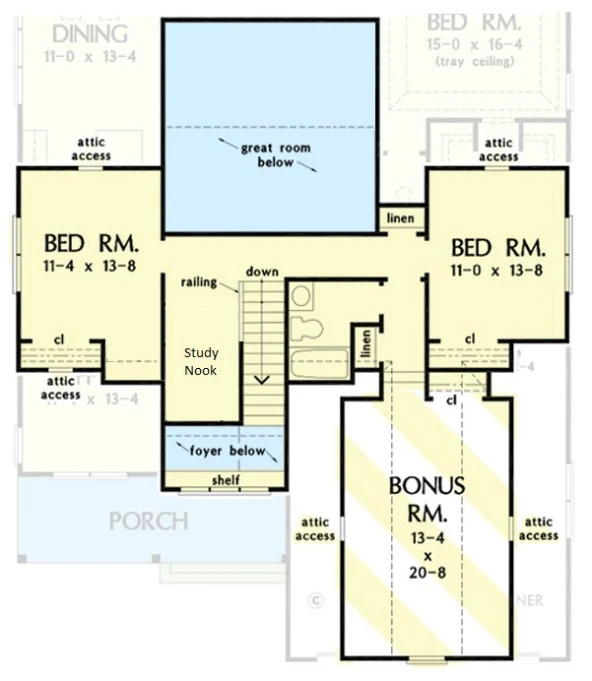 Calvin floor plan