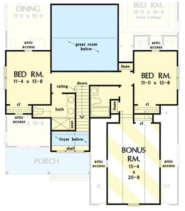Calvin floor plan