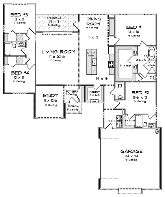 Camden floor plan