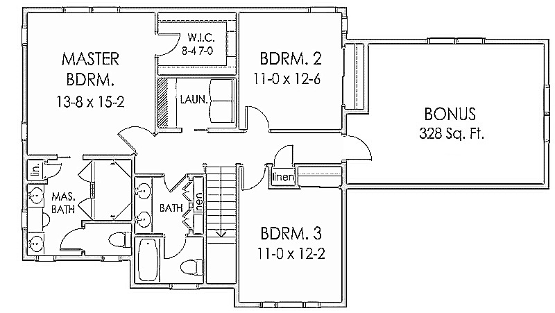 Carolina floor plan