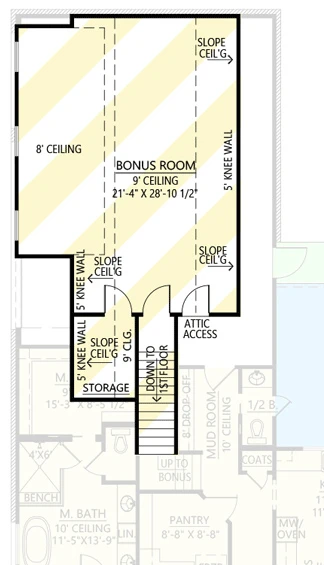 Carroway House floor plan