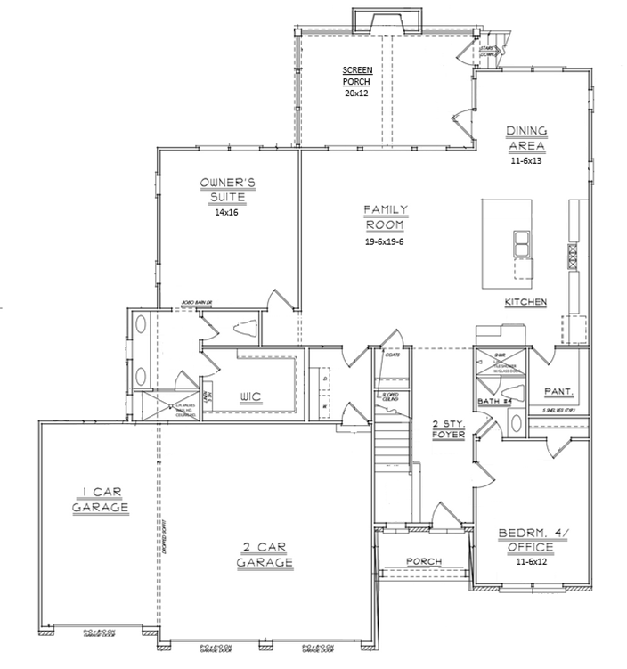 Chandlers Trace floor plan