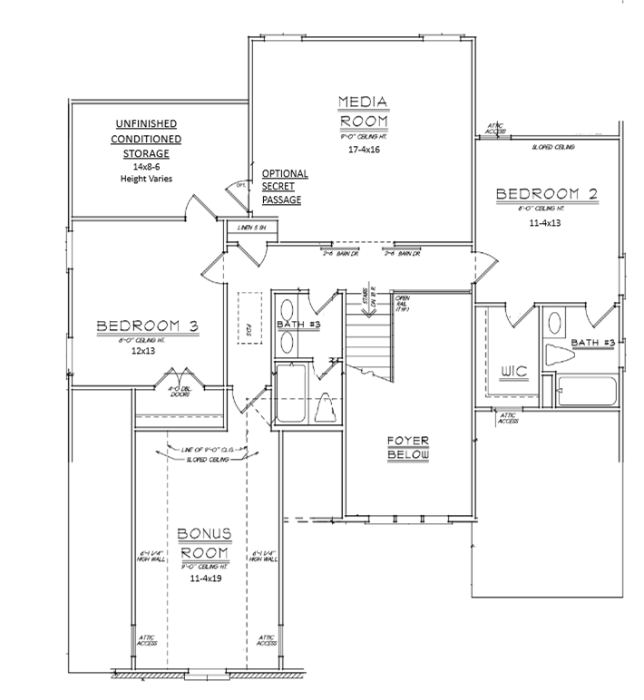 Chandlers Trace floor plan
