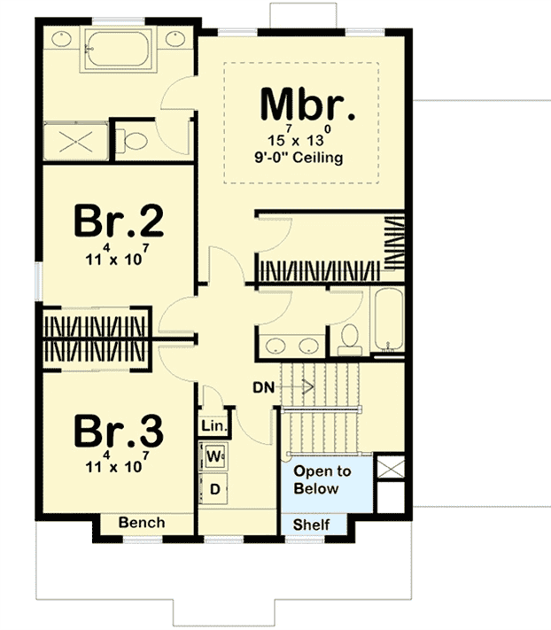 The Chatham floor plan