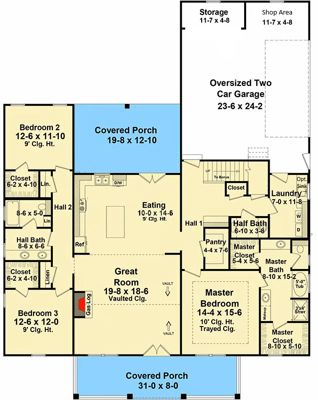 Crestbrook Farm floor plan