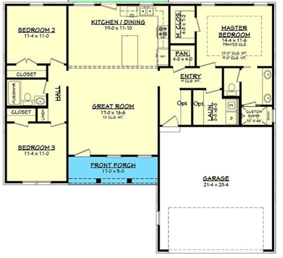 Davis floor plan
