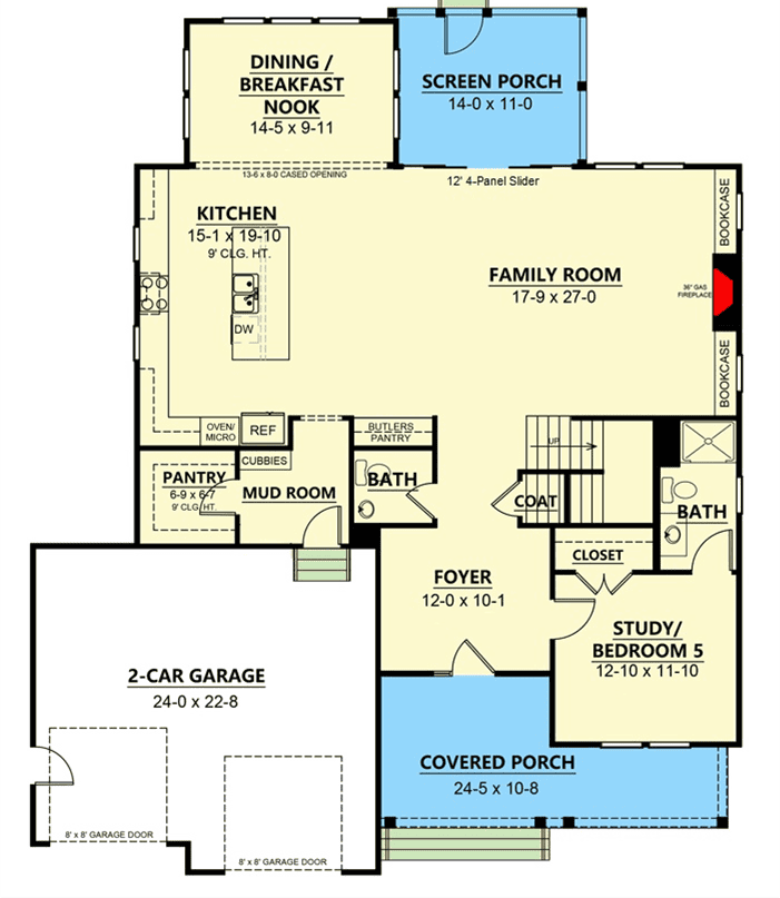 Edgewater floor plan