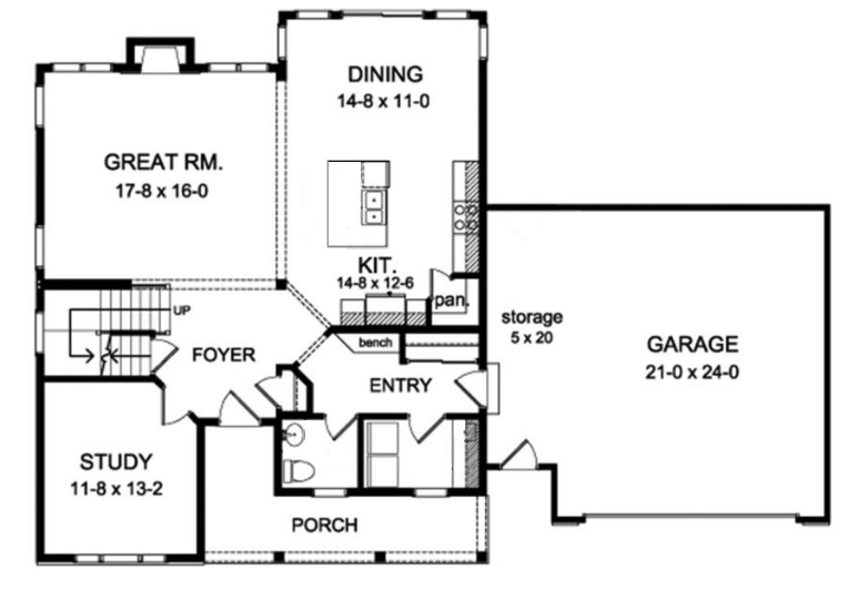 Edisto floor plan