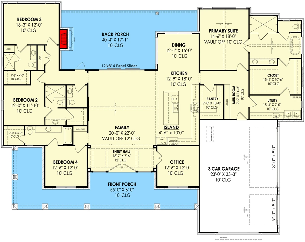 Fox Hollow floor plan
