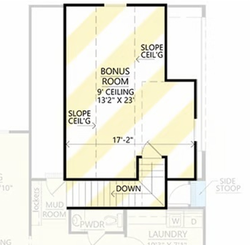Gableview floor plan