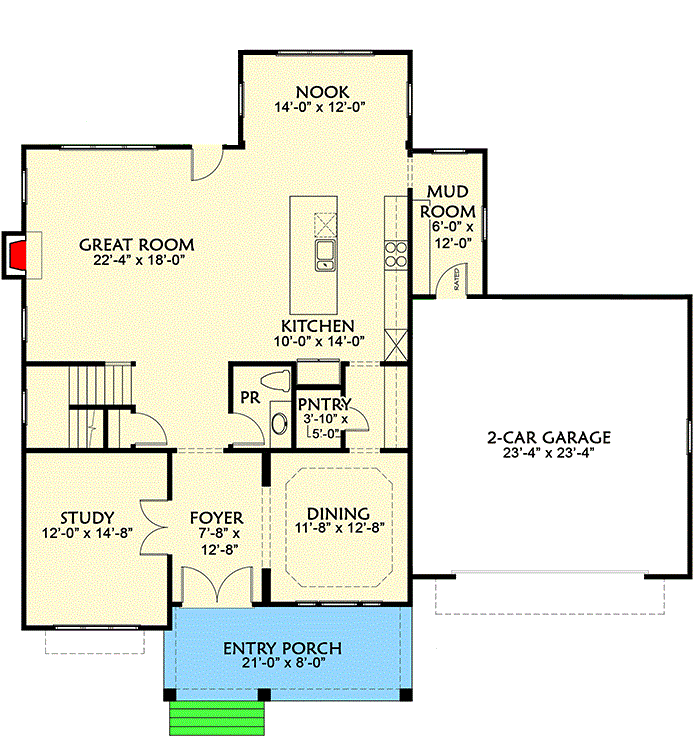 Hamilton floor plan