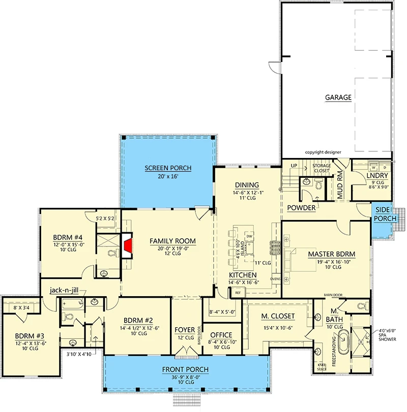 Haw Ridge floor plan