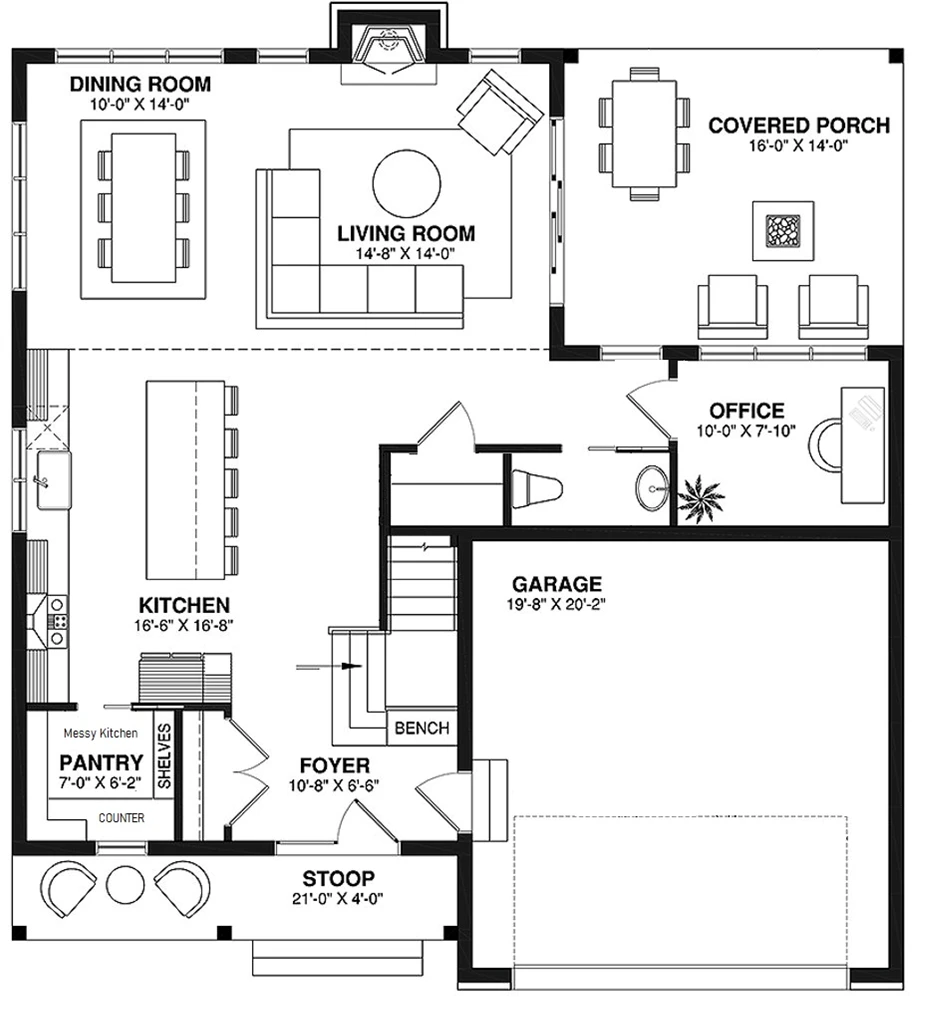 Hawley floor plan