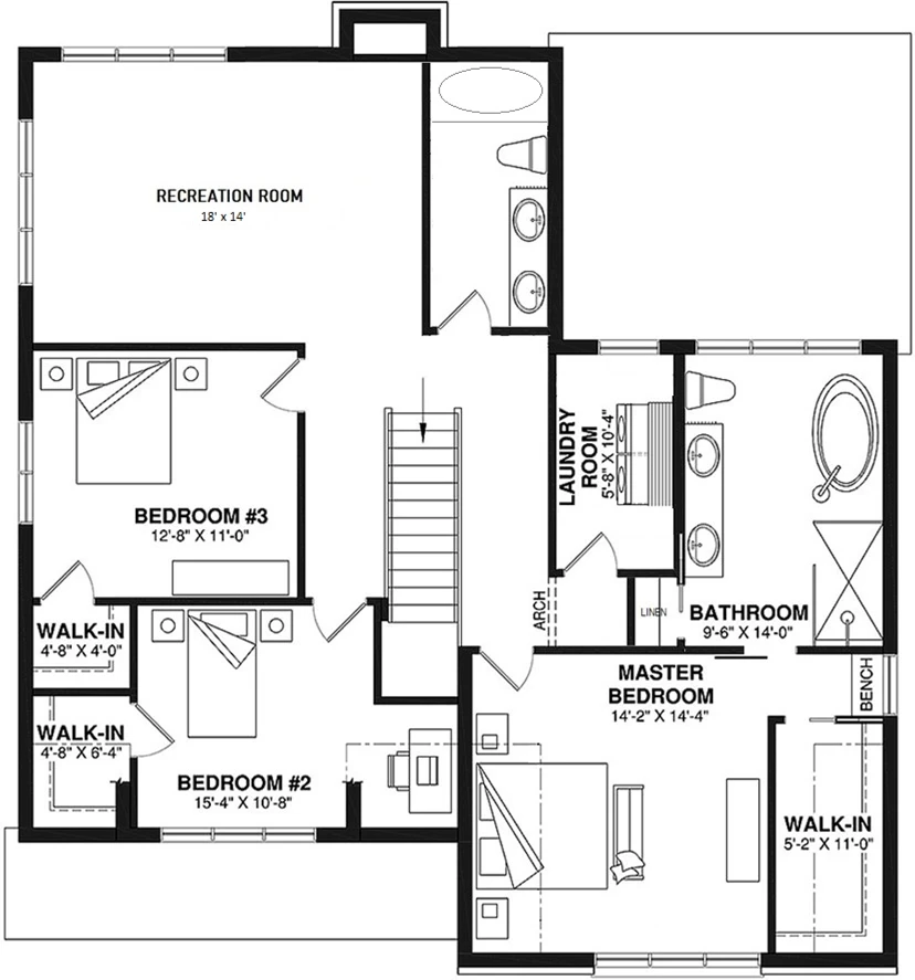 Hawley floor plan