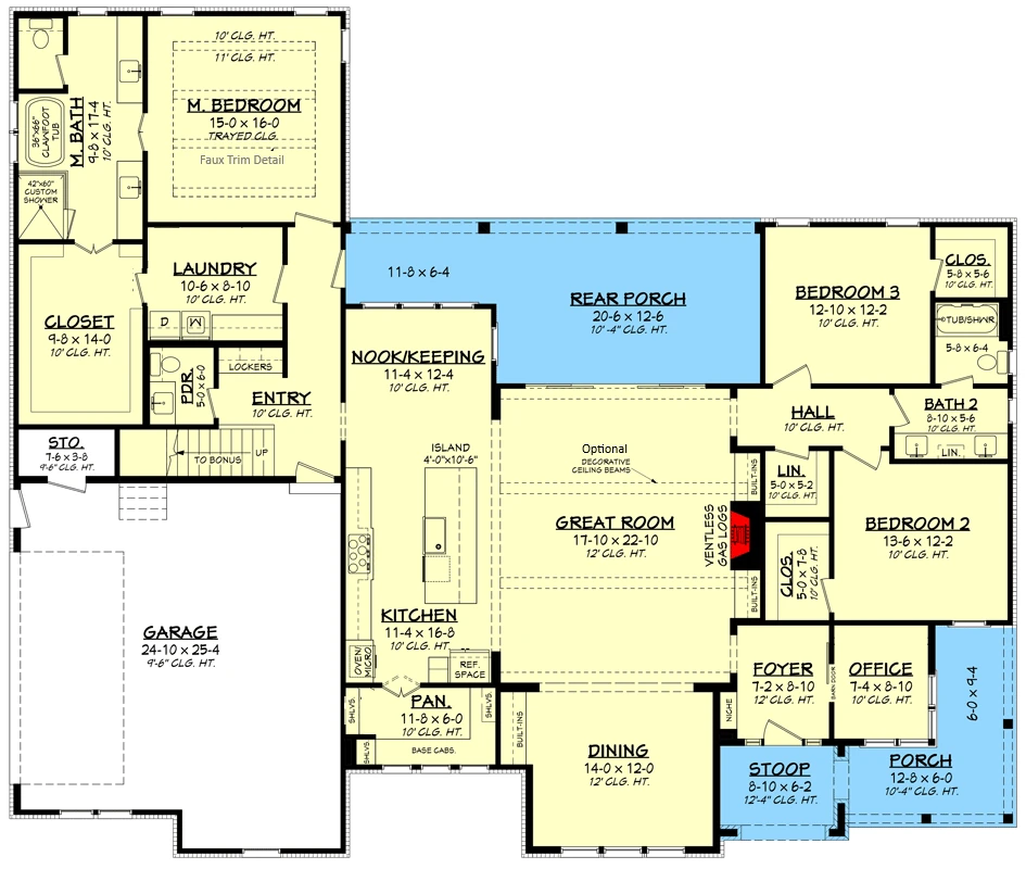 Holmcrest floor plan