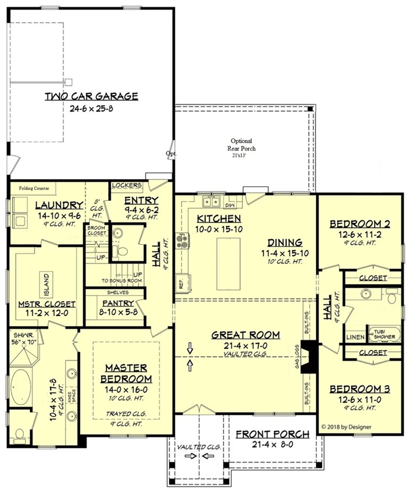 Lancaster floor plan