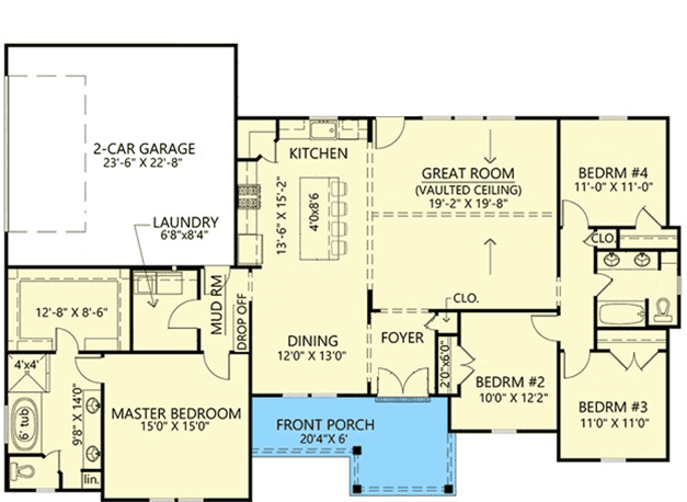 Lindley Farm floor plan