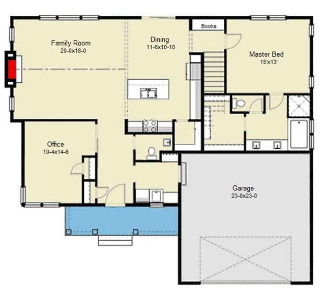 Lindsey floor plan