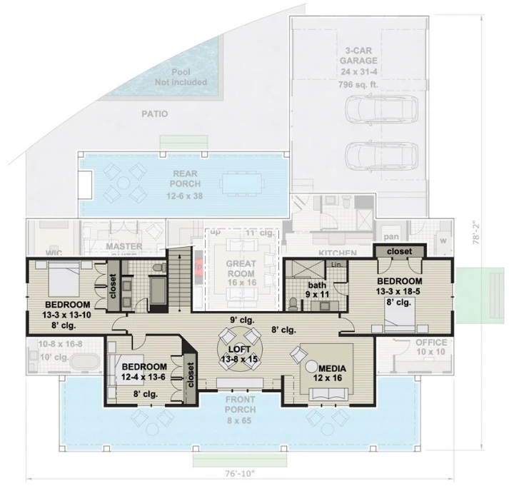 Middlefield Farm floor plan