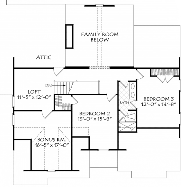 Milledgeville floor plan